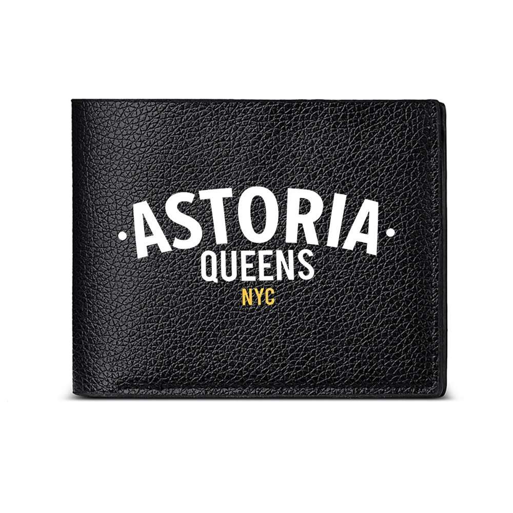 Interior Design Nyc - Astoria Queens Nyc Geprinte Heren Portemonnee