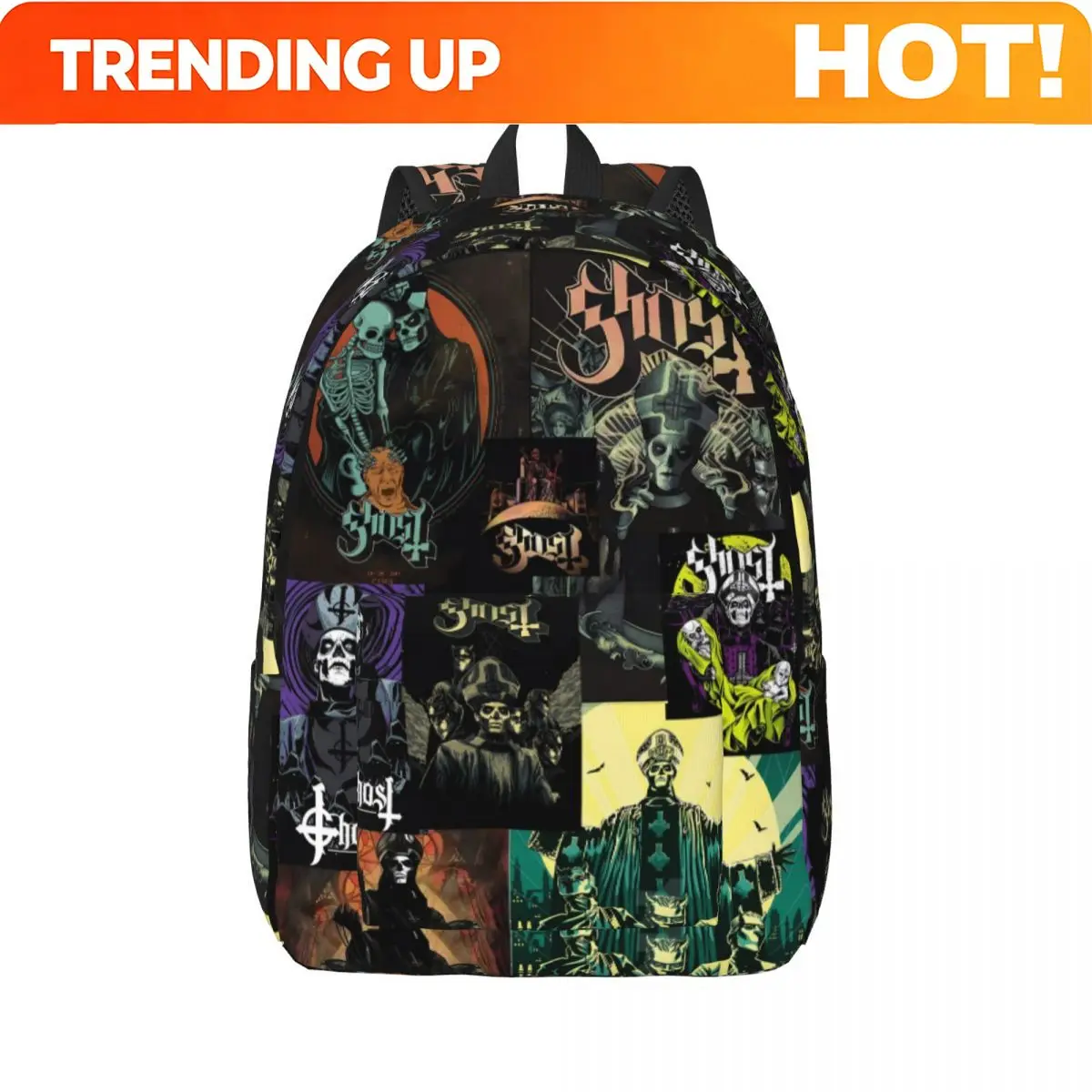 Interior Design Xmas - Custom Bag Ghost Band Rugzak 3D