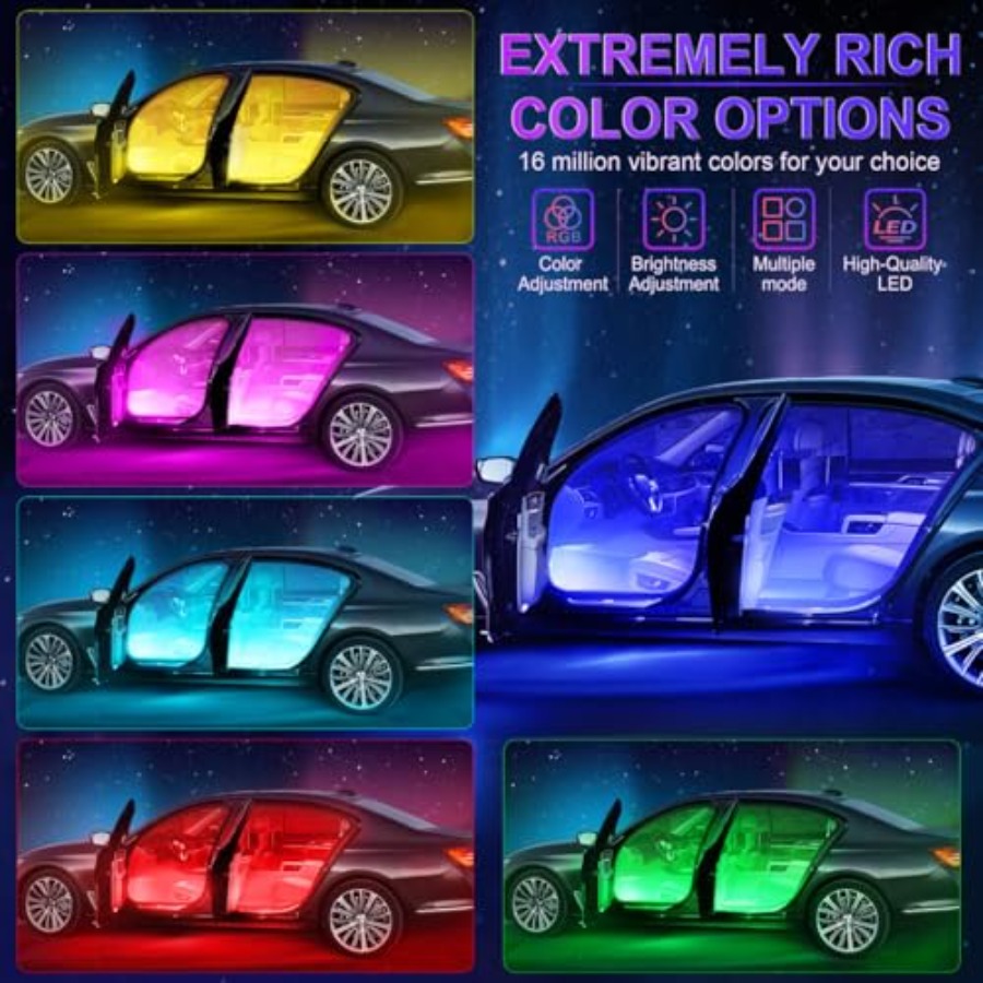 Auto-interieur LED-verlichting - Interior Design Apps recensie en prijs