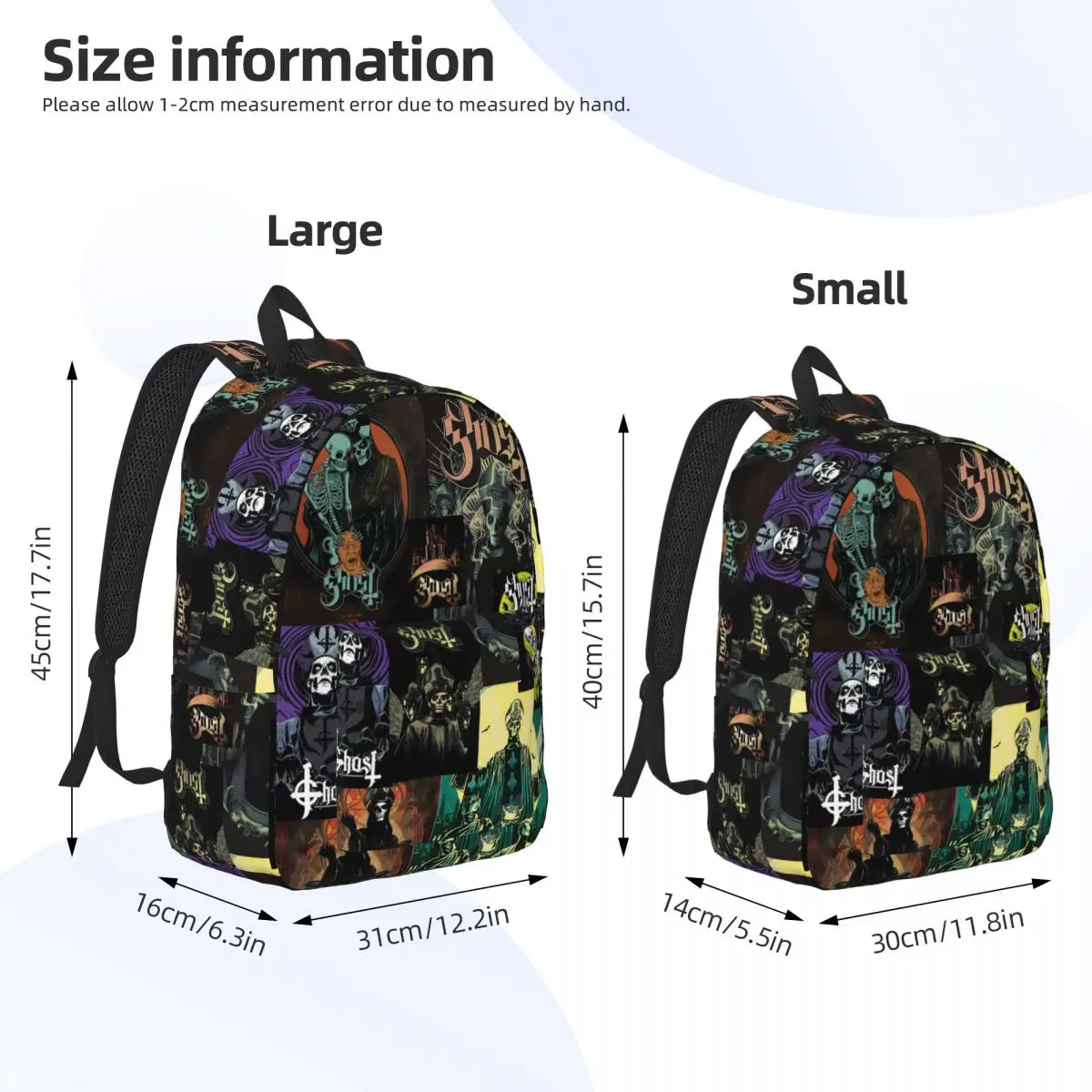 Custom Bag Ghost Band Rugzak 3 - Interior Design Xmas recensie en prijs