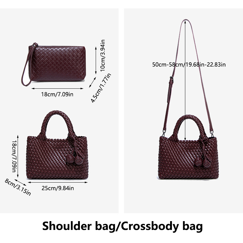 Geweven shopper tas Modieuze h - Interior Design Style recensie en prijs