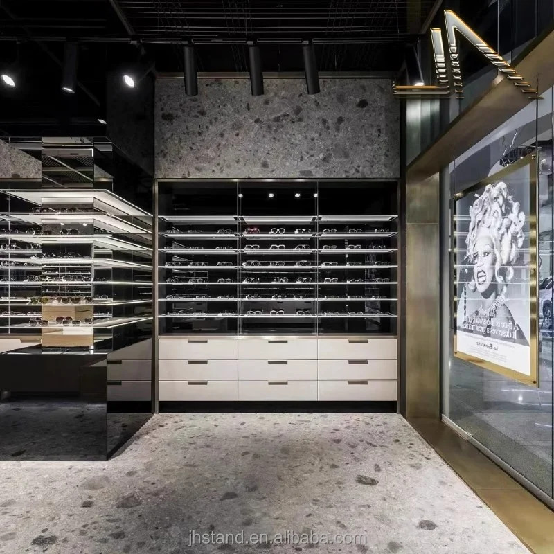 Optiekwinkel etalagetafel inte - Interior Designer recensie en prijs
